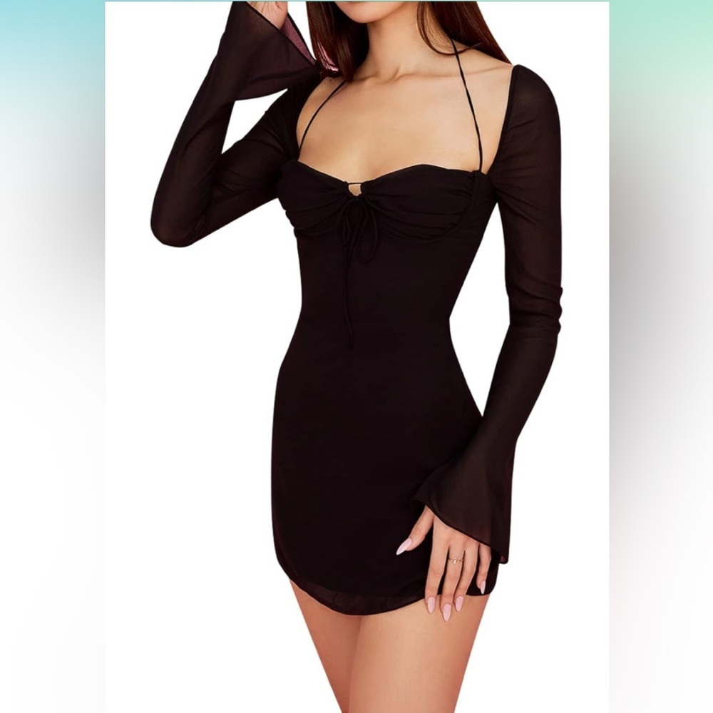 PARTHEA XS Black Dress